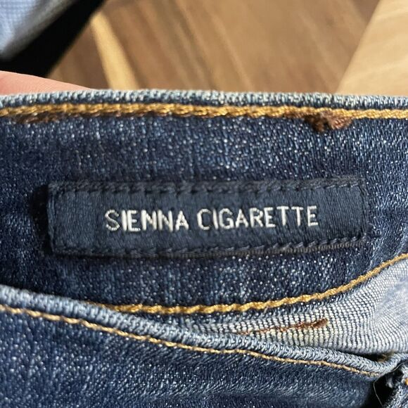 Lucky Brand Jeans Sienna‎ Cigarette Blue Denim Womens Size 0/25 - Picture 9 of 10